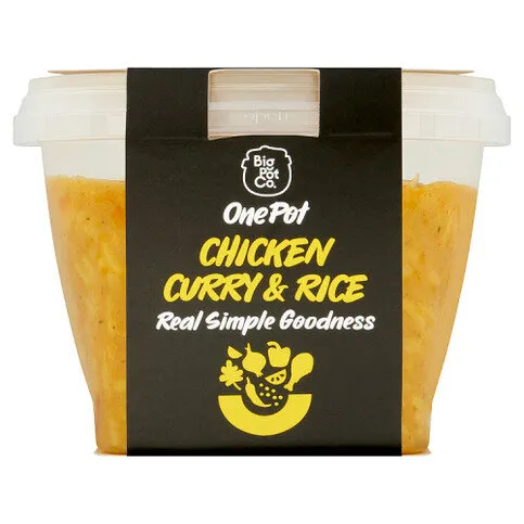 Big Pot Co. One Pot Chicken Curry & Rice 400g