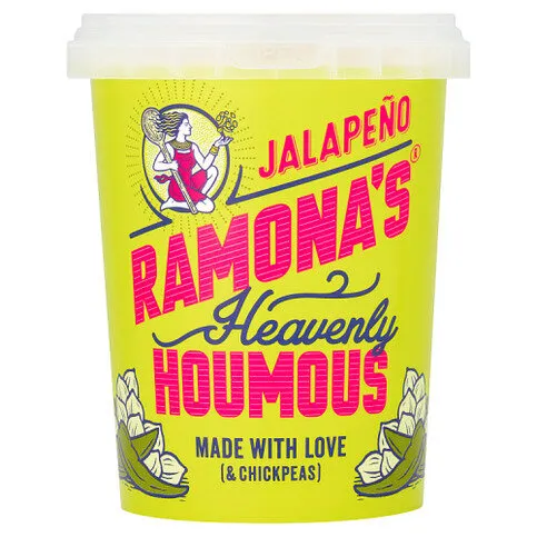 Ramona's Jalapeño Heavenly Houmous 500g