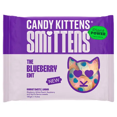 Candy Kittens Smittens the Blueberry Edit Gourmet Sweets 130g