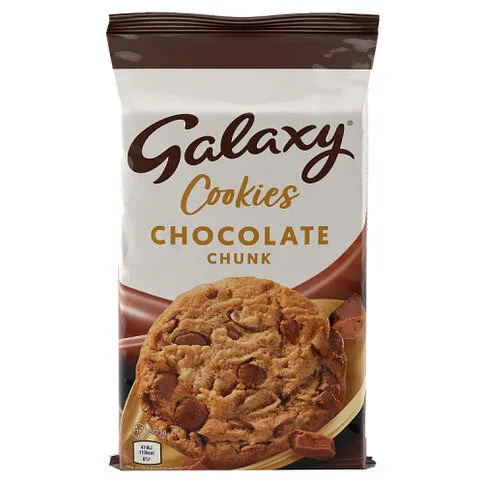 Galaxy Cookies Chocolate Chunk 180g