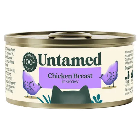 Untamed Chicken Breast in Gravy 75g