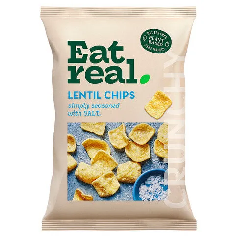 Eat Real Lentil Chips 95g