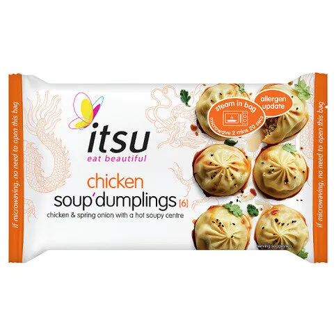 itsu Chicken Soup' Dumplings 168g