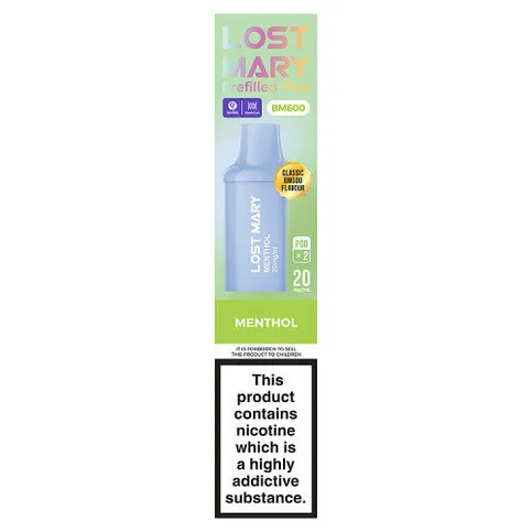 Lost Mary BM600 Pods Menthol