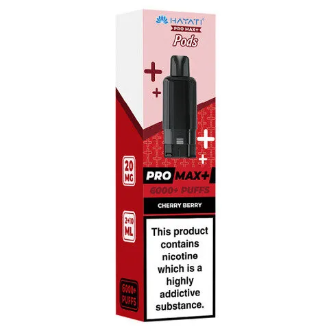 Hayati Pro Max+ Cherry Berry Pods 20mg/ml