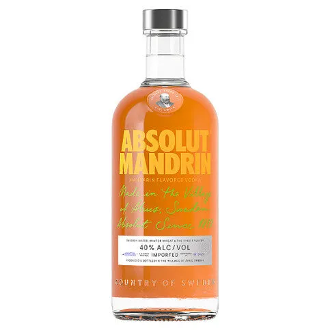 Absolut Mandarin Flavored Vodka 700ml