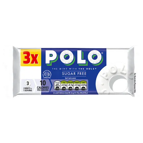 Polo Sugar Free 3pk 100g