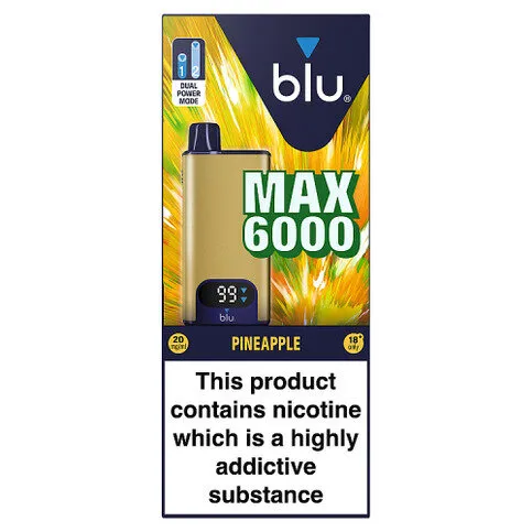 blu MAX 6000 Pineapple 20mg/ml