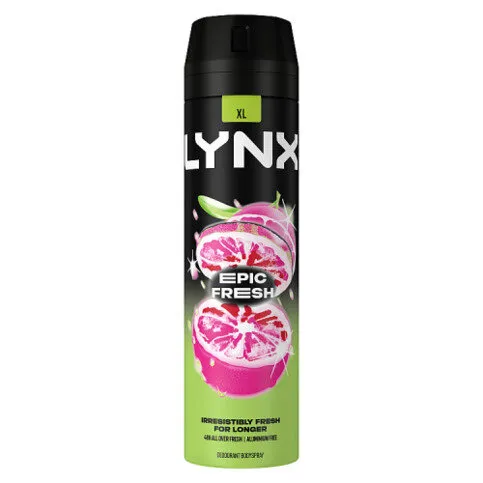 Lynx Aerosol Body Spray Epic Fresh 200 ml