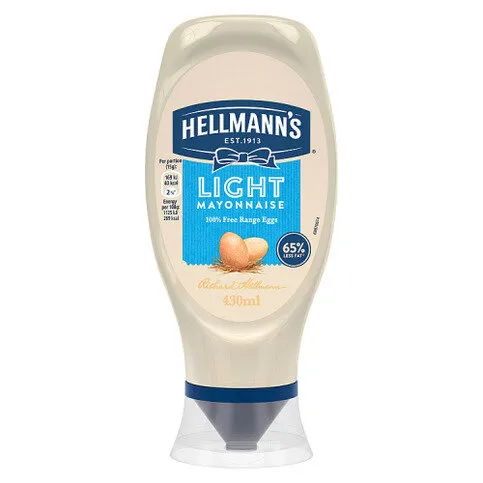 Hellmann's Light Mayonnaise Condiment 430 ml