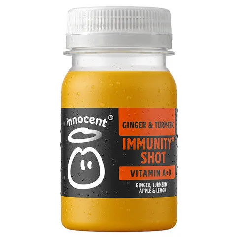 Innocent Ginger, Turmeric, Apple & Lemon Immunity Shot 80ml