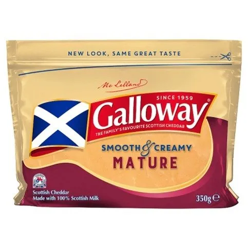 Galloway Mature Scottish Cheddar 350g