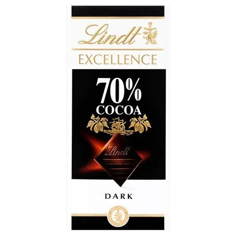 Lindt Excellence 70% Cocoa 100g