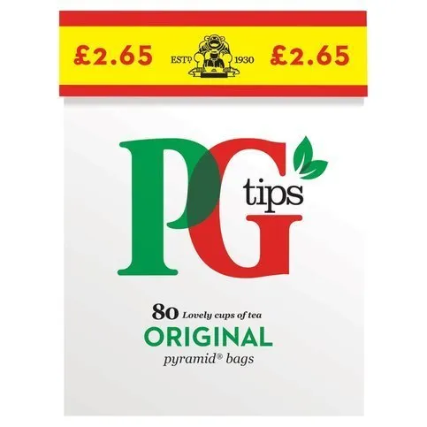 PG Tips Tea Bags 80 Pack