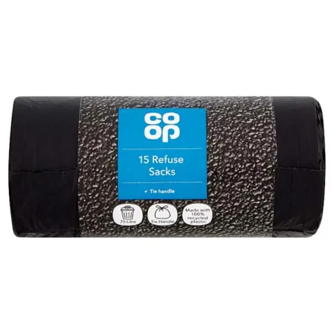 #CP Tie Handle Refuse Sacks 15S