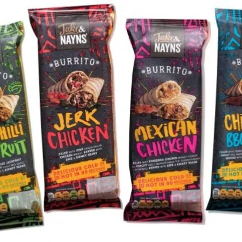 Jake & Nayns' Burrito Chipotle BBQ Pork 205g