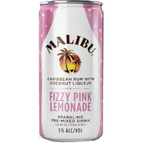 Malibu Fizzy Pink Lemonade 