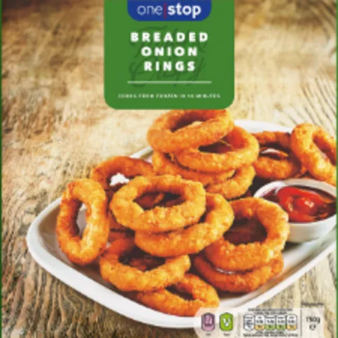 One Stop Breaded Onion Rings 750g