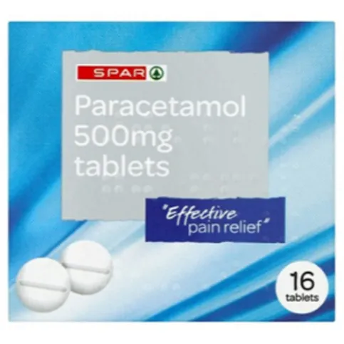 Spar Paracetamol Capsules 16 Pack TEST