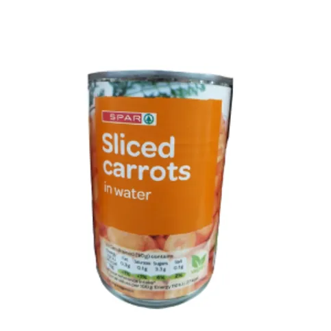 Spar Sliced Carrots 300g